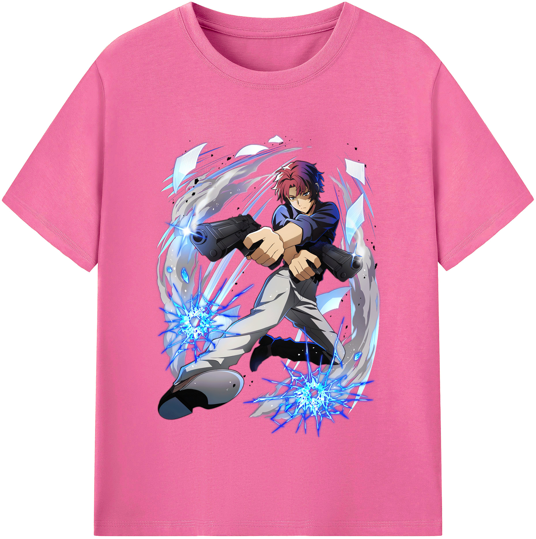（画像用） 文豪ストレイドッグス Bungo Stray Dogs レディースカジュアルプリントTシャツ（綿100％）